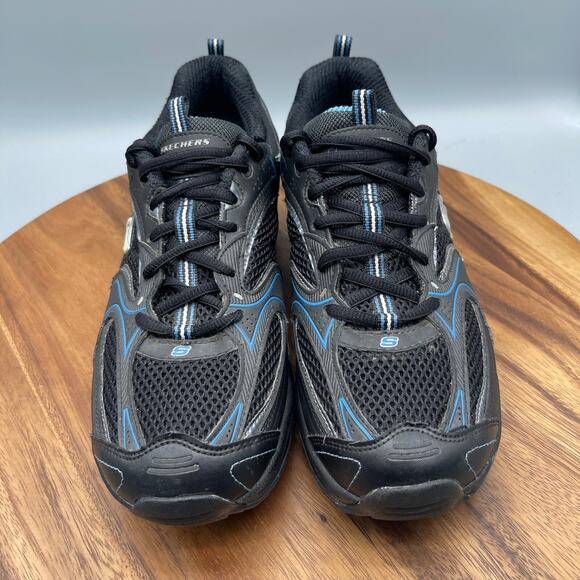 Skechers Shape Ups Shoes Womens Size 10 Black Toning Walking Workout Gym Running - Picture 2 of 8